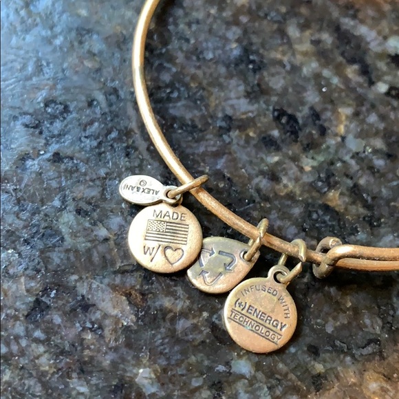 Alex and Ani sailboat bracelet - Picture 3 of 5